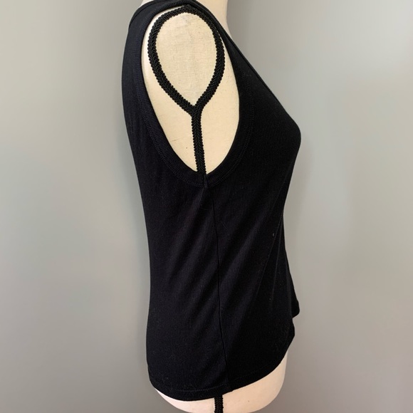 Black ribbed tank top from BP - Picture 3 of 6